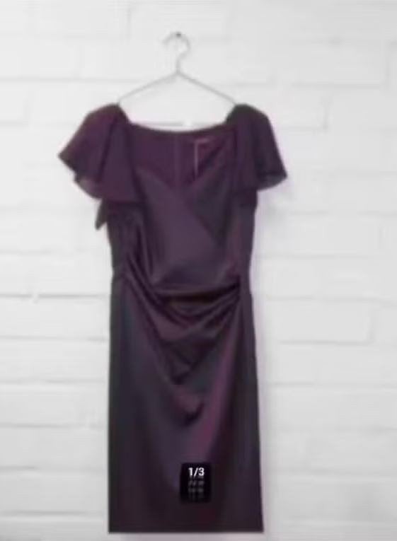Vera Mont - Prachtige cocktail Jurk maat 36 - Nieuw €219, Paars, Nieuw, Ophalen of Verzenden, X