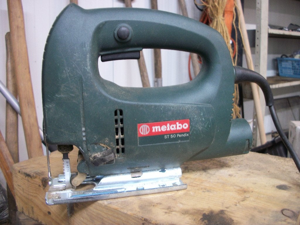 te koop metabo decoupeerzaag, Ophalen, Gebruikt, Decoupeerzaag, 30 tot 70 mm