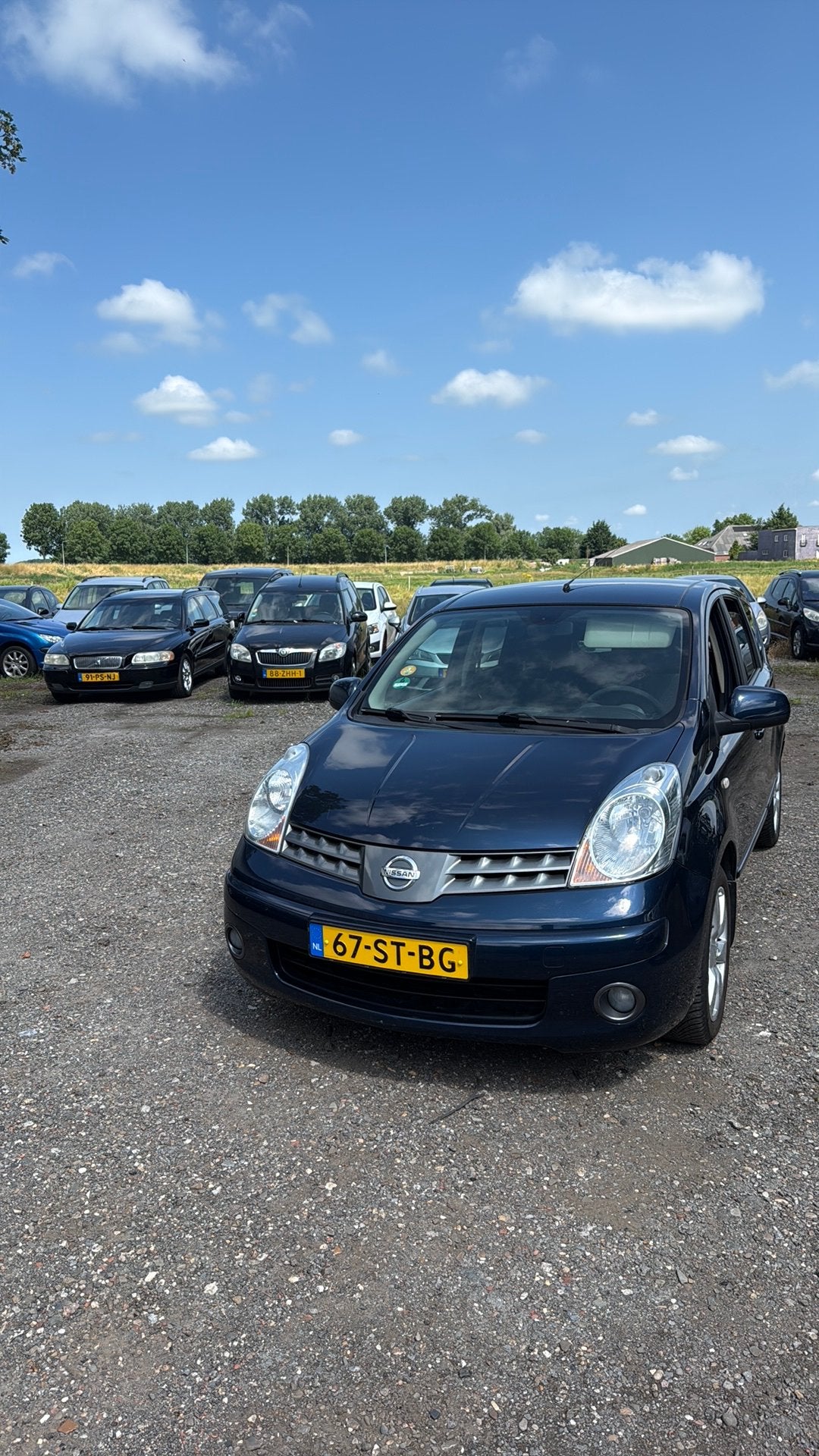 Nissan Note 1.5 DCI 63KW 2006 Blauw, Auto's, Nissan, 4 cilinders, Blauw, Origineel Nederlands, Bedrijf