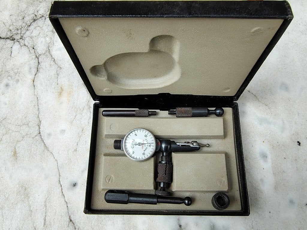 Professionele meetklok set – GEM .001”, Doe-het-zelf en Verbouw, Ophalen of Verzenden, Gebruikt