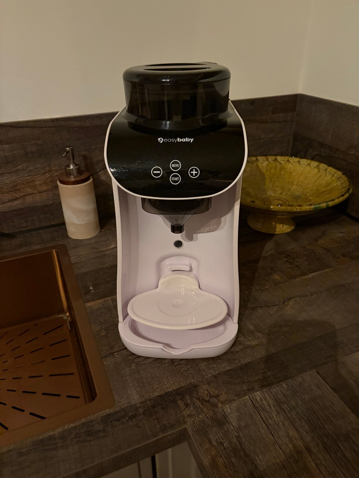 Easybaby Melkmachine - Perfect voor snelle flesjes, Automatisch, Ophalen of Verzenden, Zo goed als nieuw, Flessenmaker