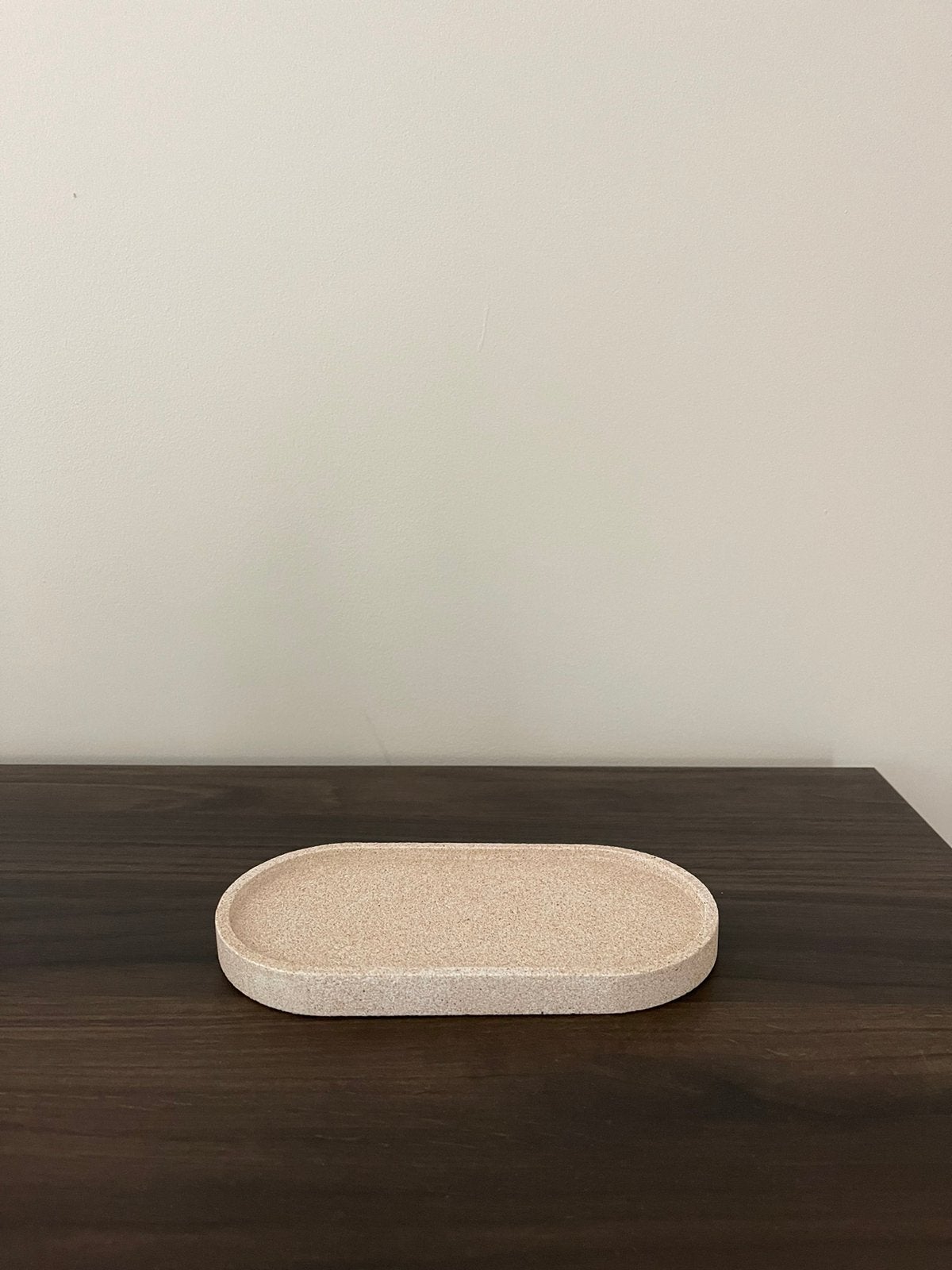 Beige handzeep tray nieuw, Nieuw, Overige merken, Beige, Zeepdispenser/zeepbakje