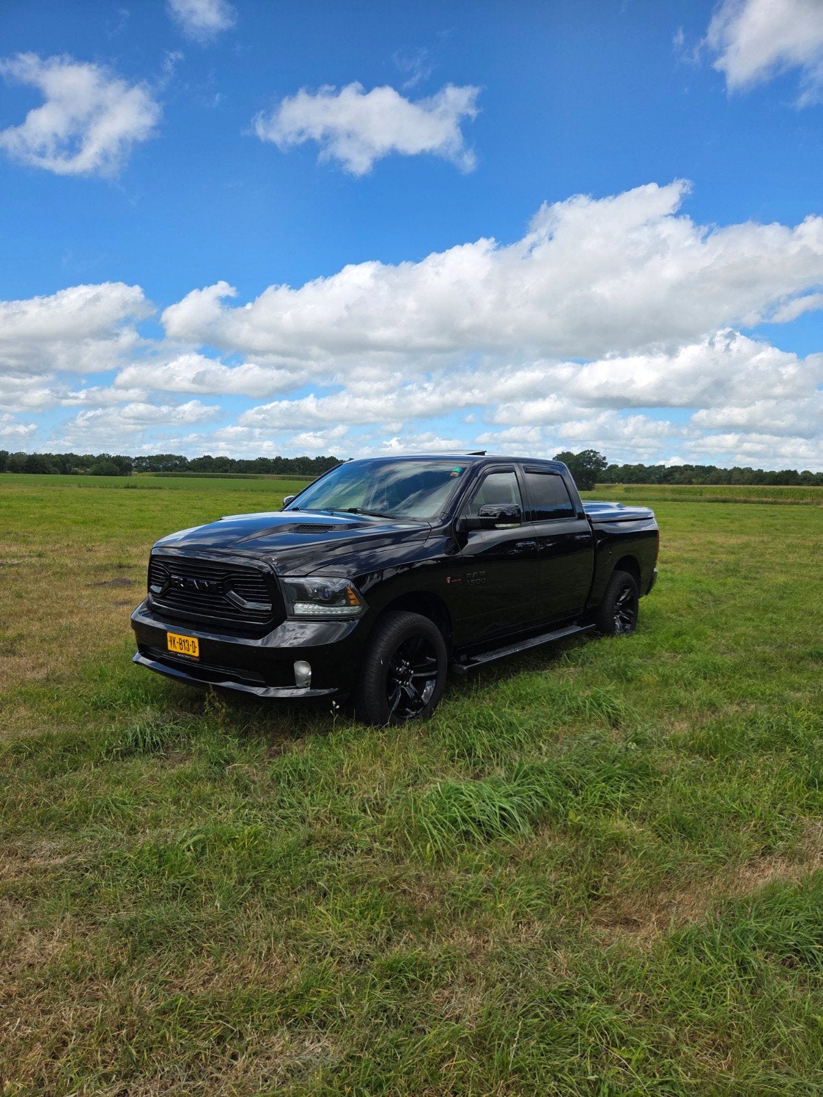 Dodge RAM Dodge RAM 2014, Auto's, Automaat, 5654 cc, Zwart, Particulier