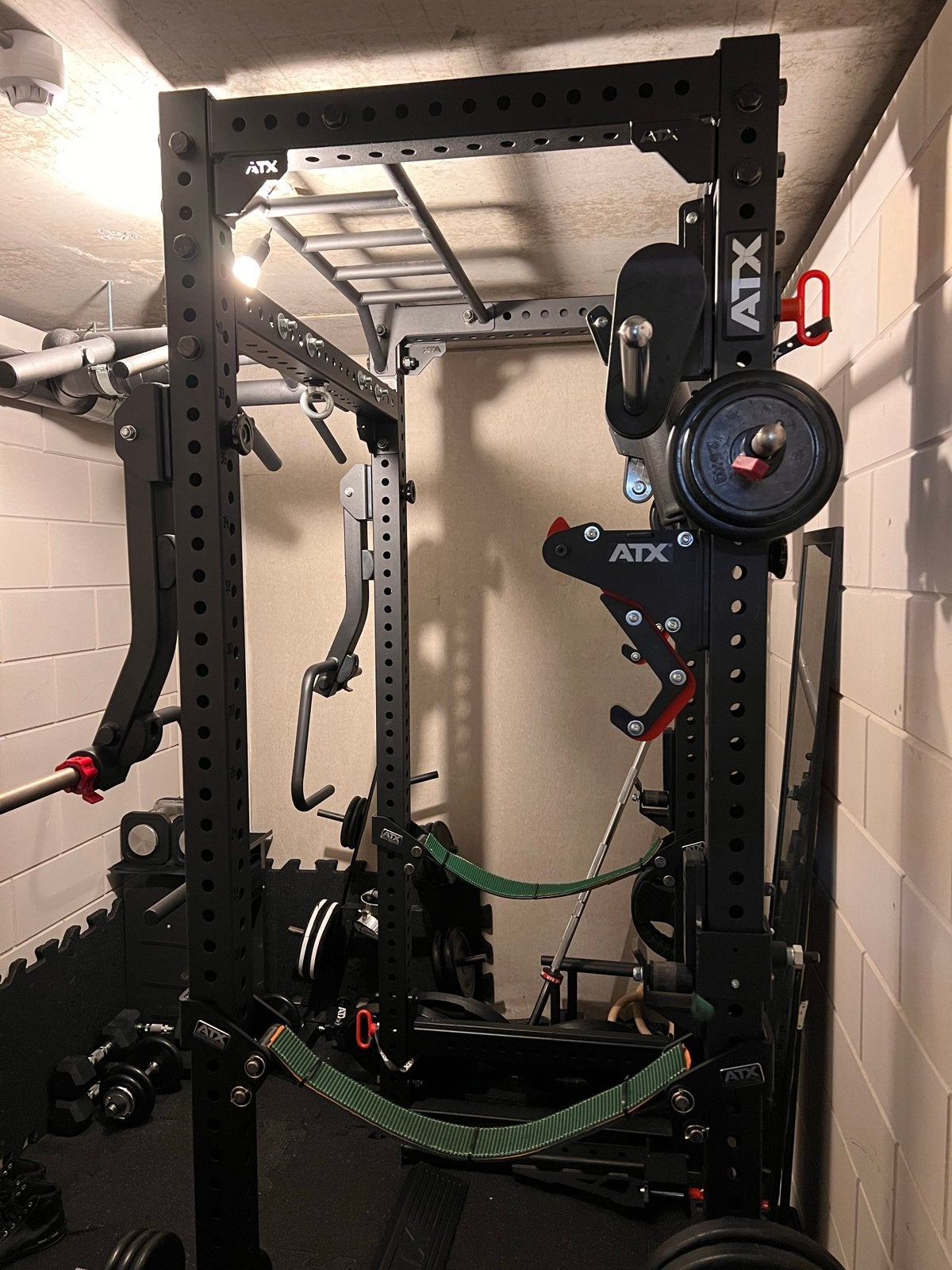 ATX Power Rack met Monkey Bar, Sport en Fitness, Fitnessmaterialen, Zo goed als nieuw, Overige typen, Armen, Ophalen