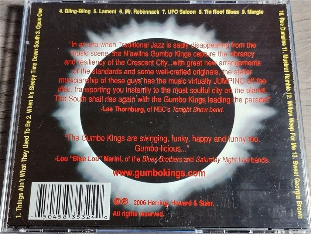 The N'awlins Gumbo Kings & Dr. John ‎- UFO Saloon, Ophalen of Verzenden, 1980 tot heden, Zo goed als nieuw, Jazz