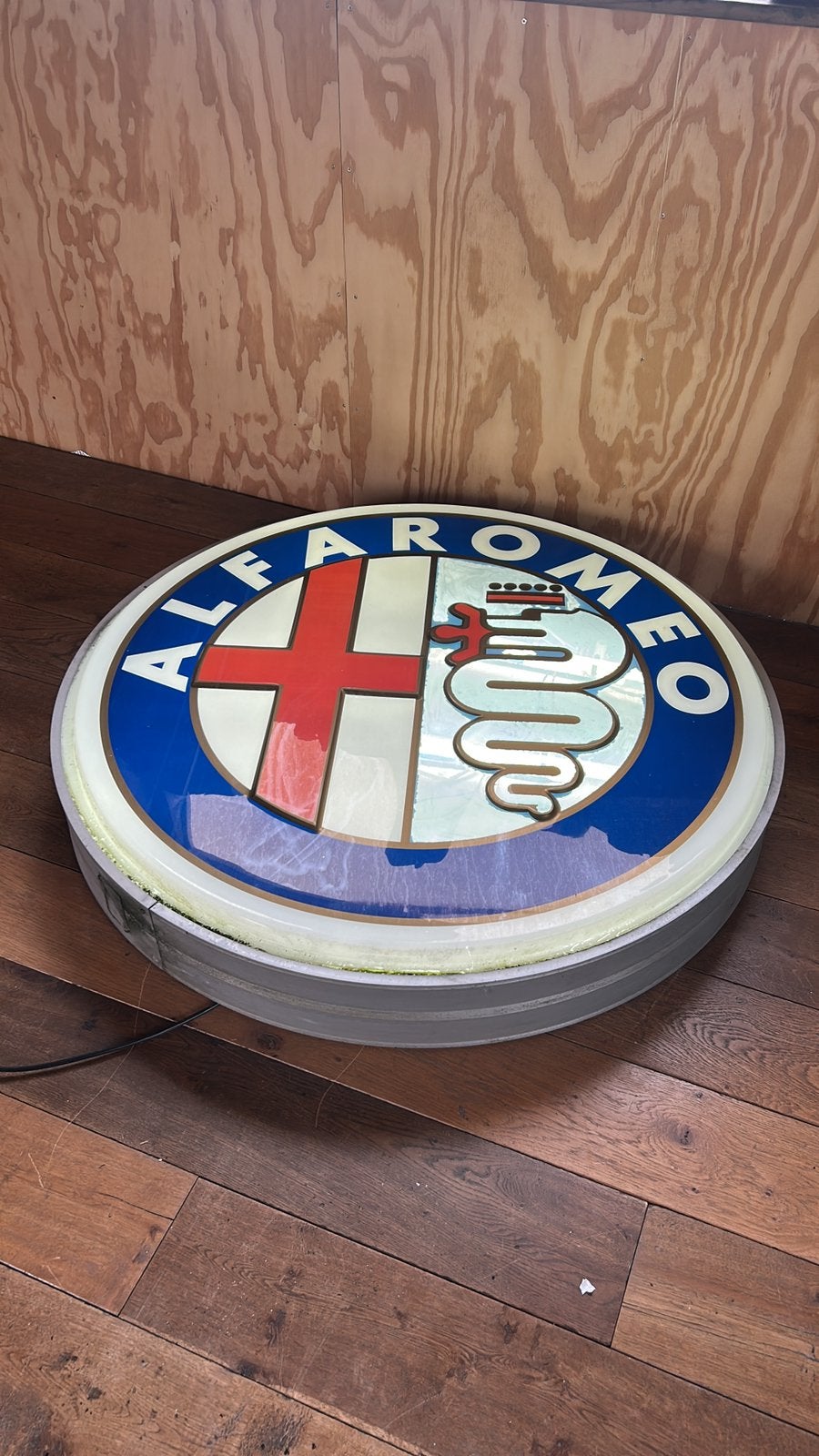 Alfa Romeo lichtbak, Ophalen of Verzenden, Zo goed als nieuw, Lichtbak of (neon) lamp