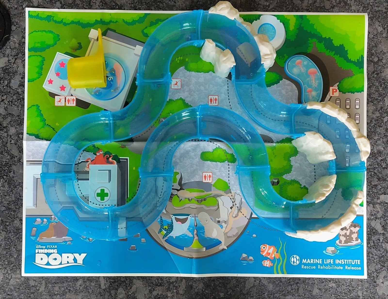 Disney Pixar Finding Nemo Marine Institute Speelset, Ophalen of Verzenden, Gebruikt