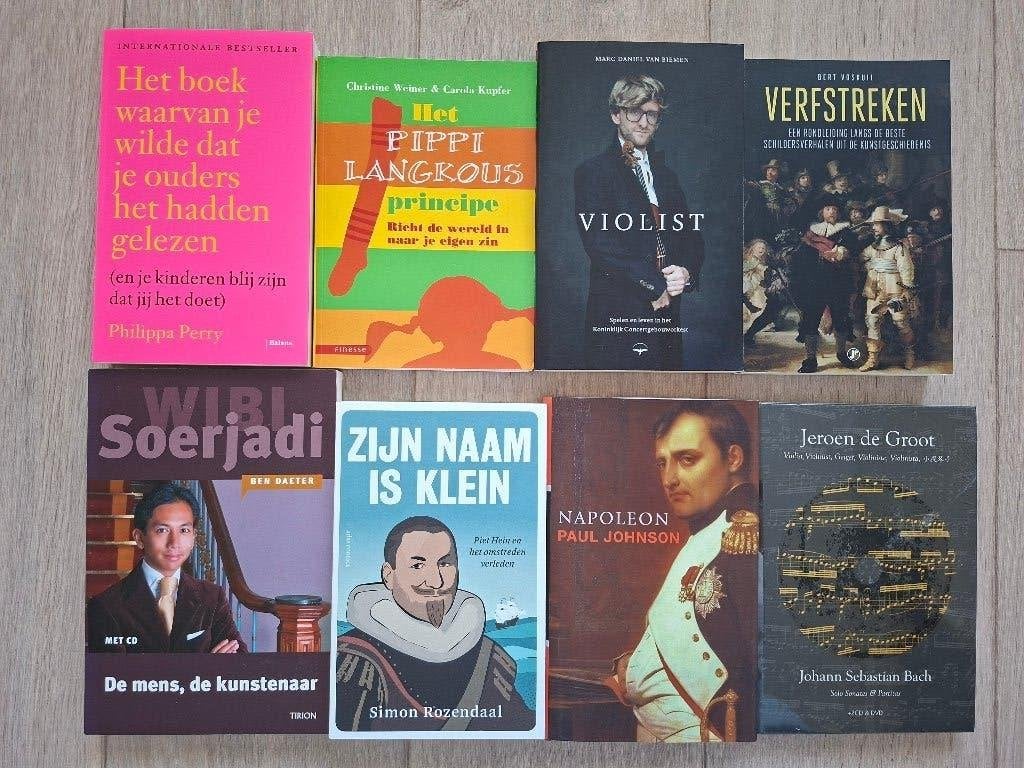 Diverse boeken oa Het Pippi Langkous Principe, Wolkenboek, Ophalen, Gelezen