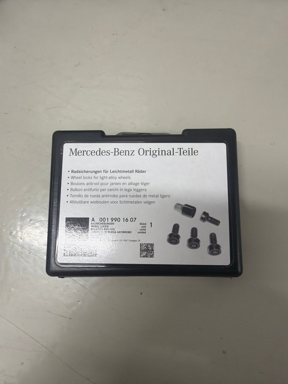 NIEUW Mercedes-Benz Wielsloten voor Lichtmetalen Velgen, Ophalen of Verzenden, Nieuw, Mercedes-Benz