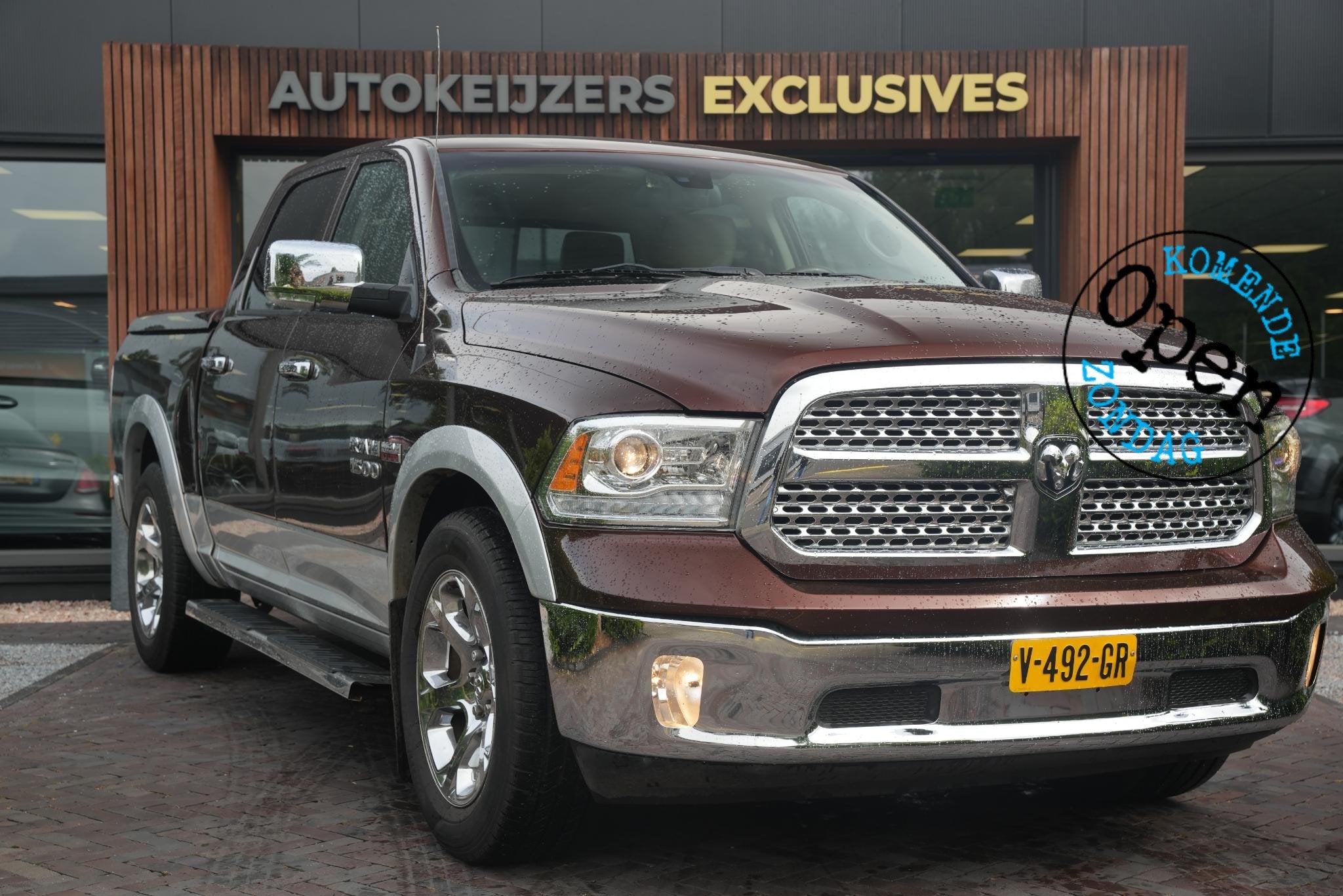 Dodge Ram 1500 5.7 V8 4x4 Quad Cab 6'4 84DKM Unieke auto, Auto's, Automaat, Euro 5, Stof, Gebruikt