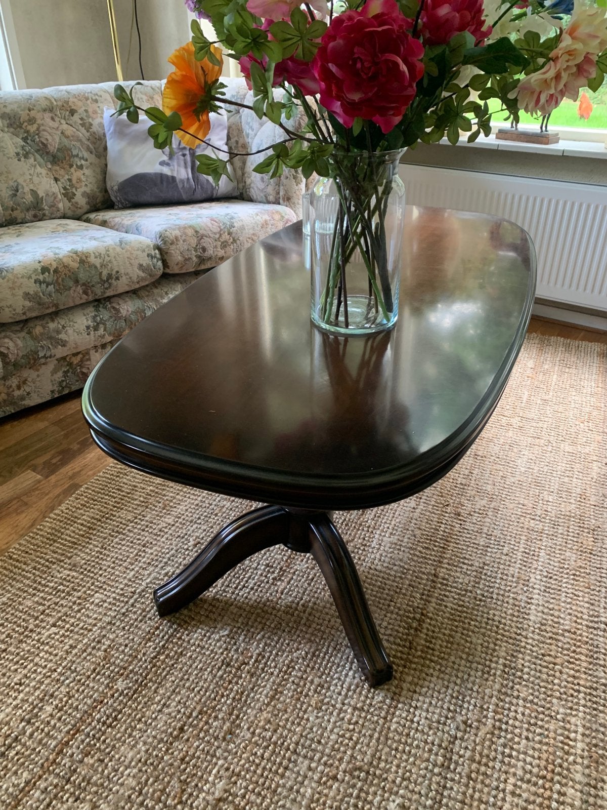 Salontafel, 100 tot 150 cm, Zo goed als nieuw, Kersenhout, Rechthoekig