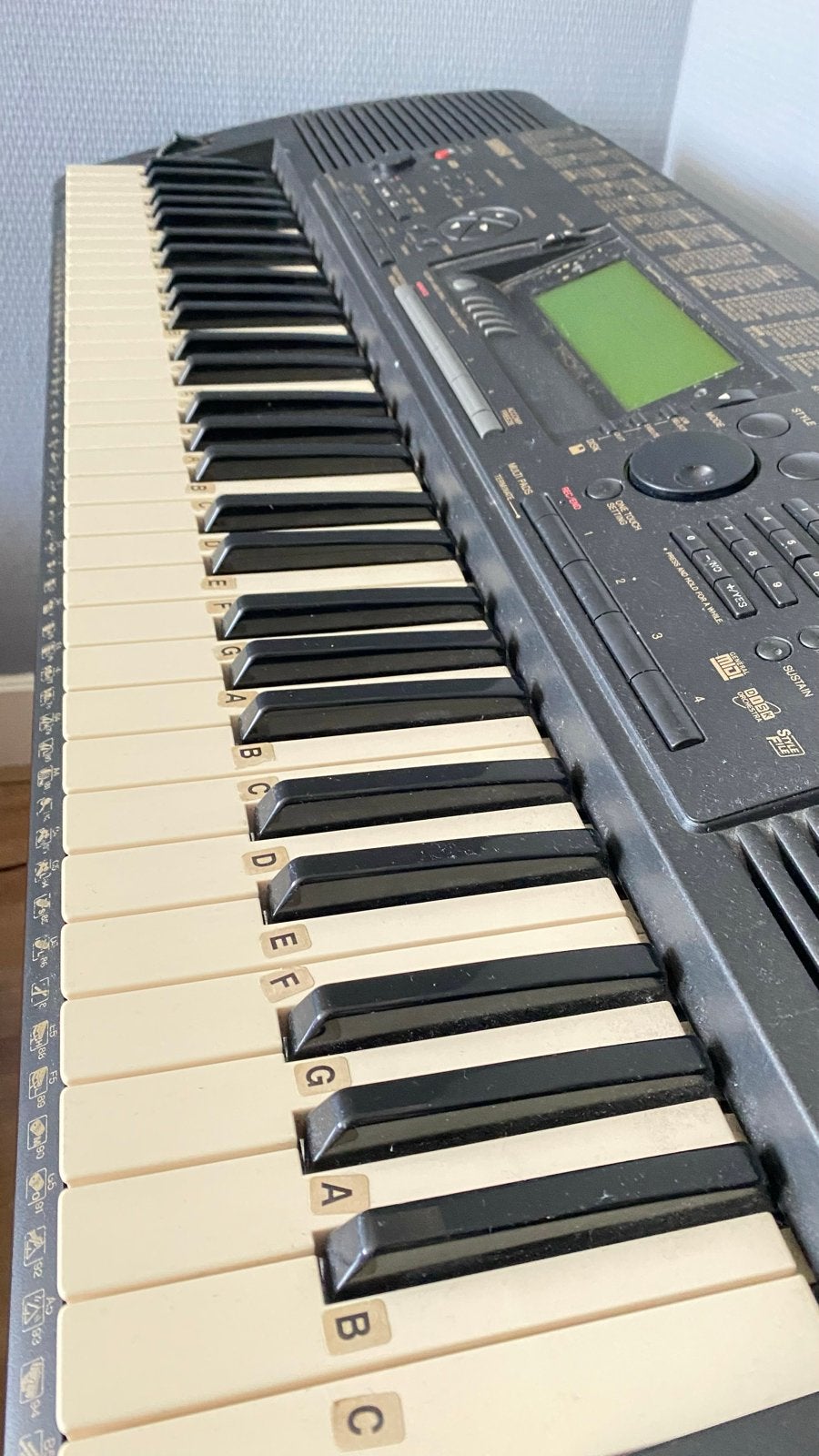 Yamaha PSR-520 Keyboard met standaard, Ophalen, Yamaha, Met standaard, 61 toetsen