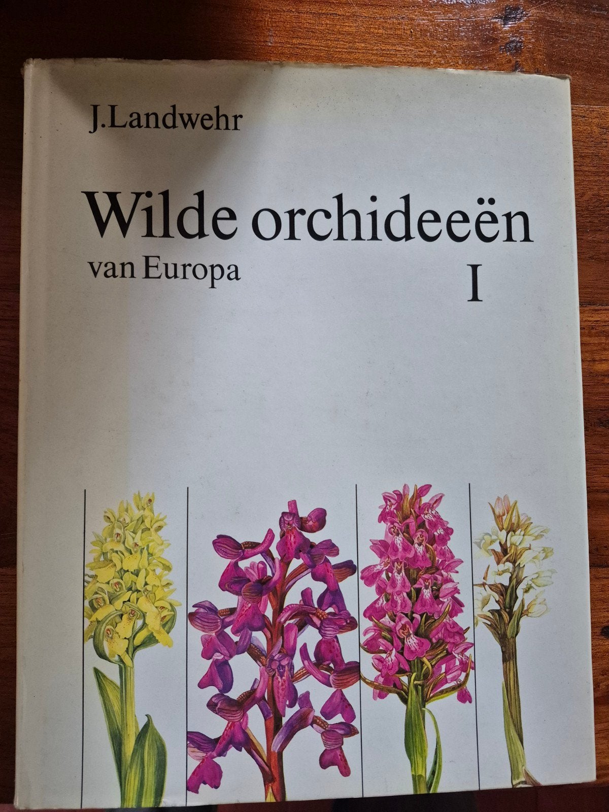 Wilde orchideeën van Europa I - J. Landwehr, Boeken, Verzenden, Zo goed als nieuw, Bloemen, Planten en Bomen, J. Landwehr
