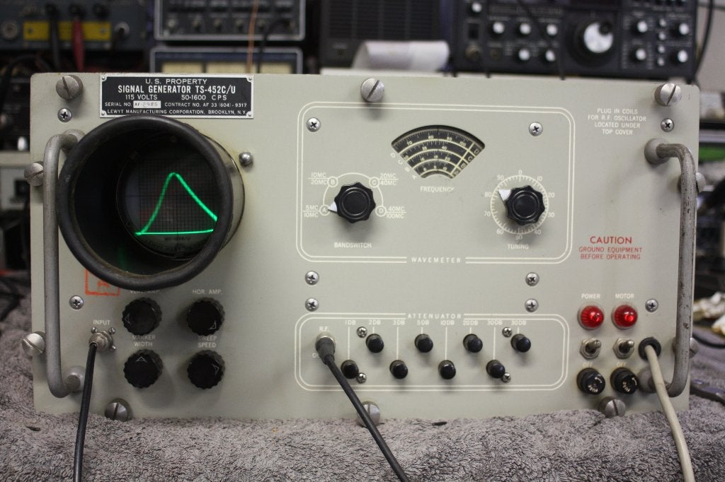 Wobbulator TS-452, Ophalen, Zo goed als nieuw, Overige meters