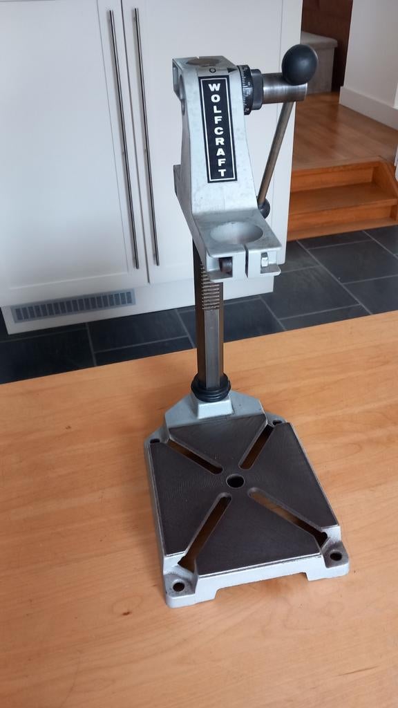 Wolfcraft Boorstandaard - Perfect voor Precisie Boren, Doe-het-zelf en Verbouw, Gereedschap | Boormachines, Ophalen of Verzenden