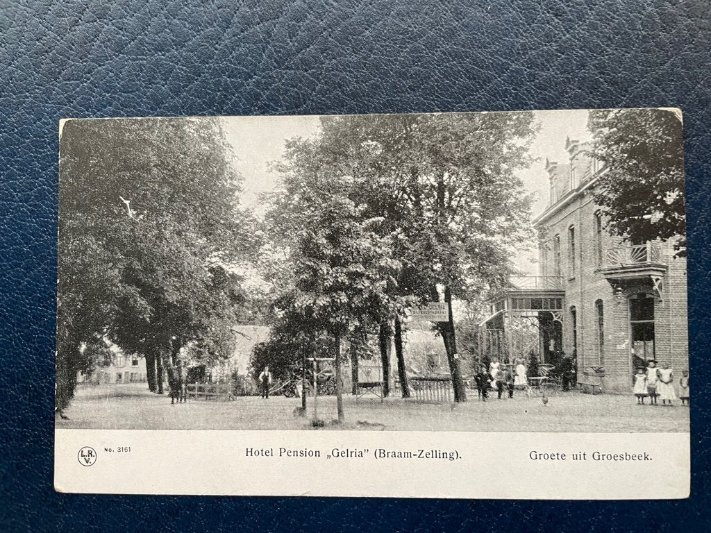 ansichtkaart / kaart van Groesbeek, Groete uit Groesbeek., Verzenden, 1920 tot 1940