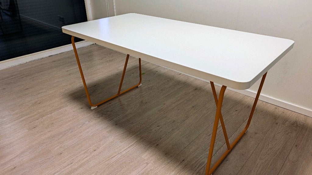 IKEA RYDEBÄCK / BACKARYD eettafel of bureau, Ophalen, Rechthoekig, 100 tot 150 cm, 50 tot 100 cm