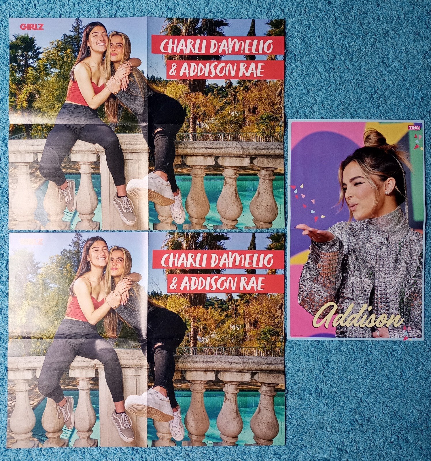 Addison Rae posters girlz tina, Ophalen of Verzenden, Nieuw, A1 t/m A3