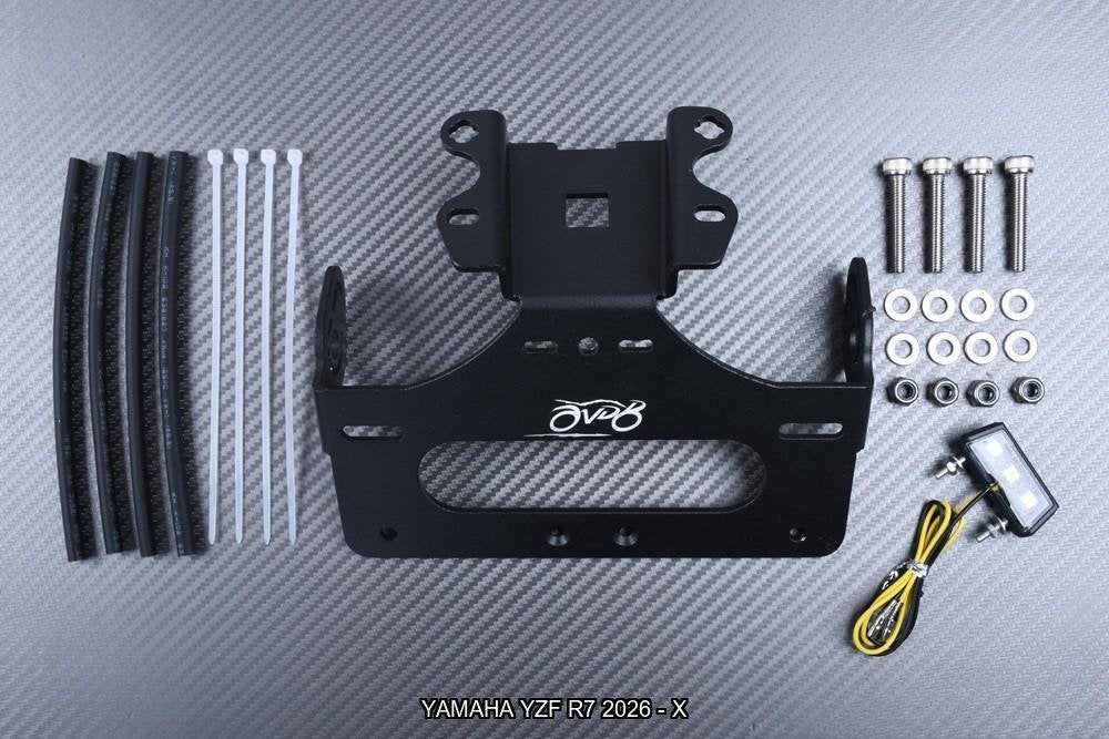 AVDB Korte Kentekenplaathouder YAMAHA YZF R7 2026 - X, Ophalen of Verzenden, Nieuw