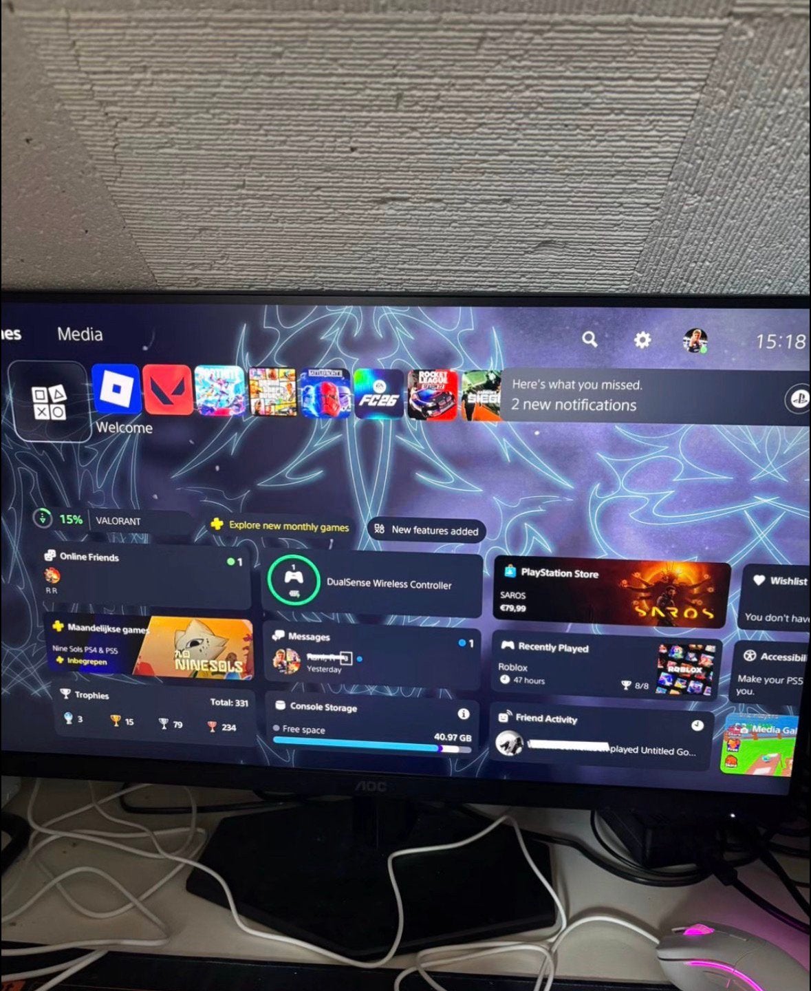 AOC performance monitor, Computers en Software, Monitoren, Ingebouwde speakers, Full HD, 151 t/m 200 Hz, Ophalen