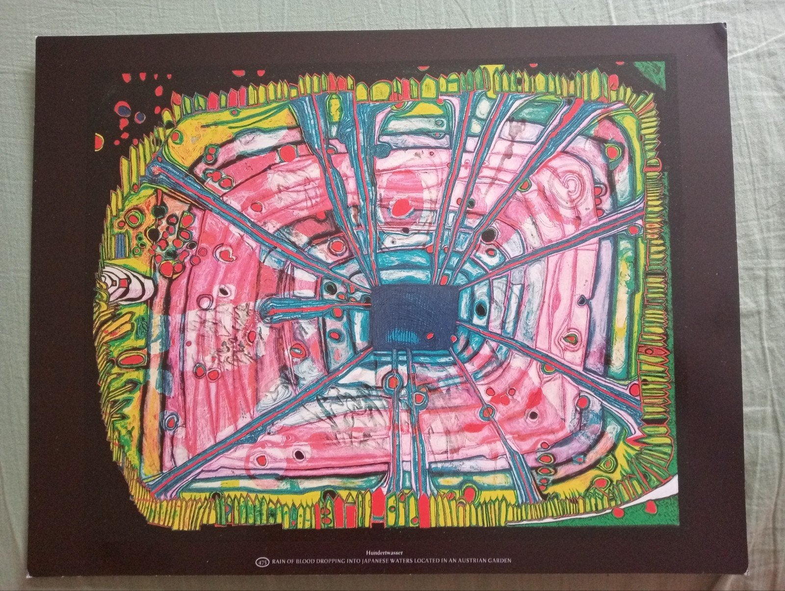 Friedensreich Hundertwasser print 2001, Ophalen of Verzenden