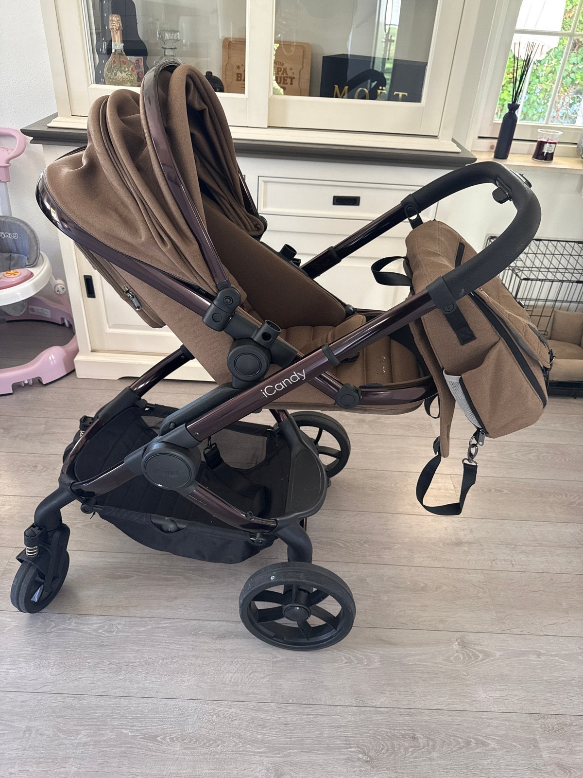 iCandy kinderwagen met bijpassende tas, Ophalen, Gebruikt, Kinderwagen, Overige merken
