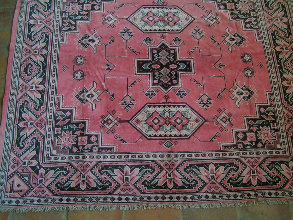 antiek velours tafelkleed of wandkleed nr YY 744 ger vaw, Verzenden, Zo goed als nieuw, Rechthoek, Binnen