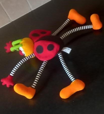 knuffel lieveheersbeestje, Ophalen of Verzenden, Zo goed als nieuw, Overige typen