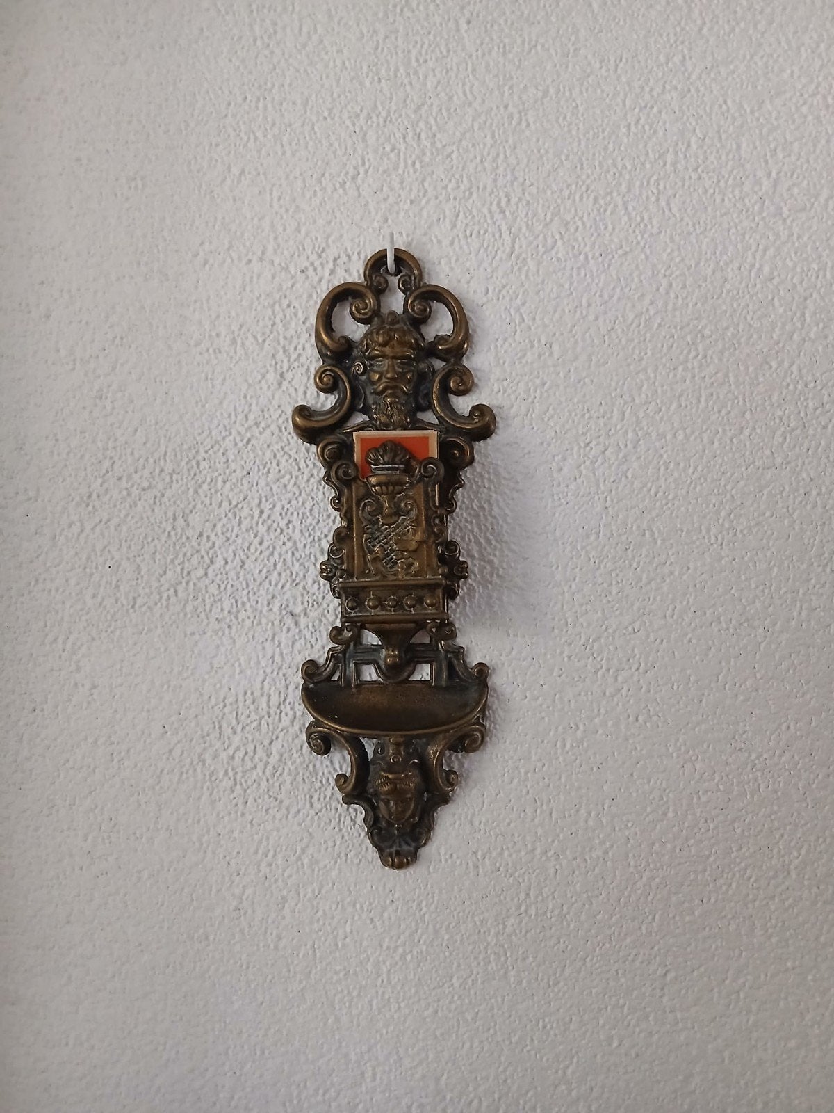 Koperen luciferhouder, Antiek en Kunst, Ophalen of Verzenden, Koper