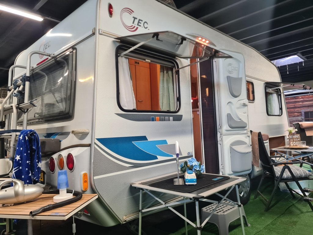 TEC TRAVELKING 420 DB / 2007 / LUIFEL / FIETSENDRAGER, Caravans en Kamperen, T.E.C., Kachel, Bedrijf, Treinzit