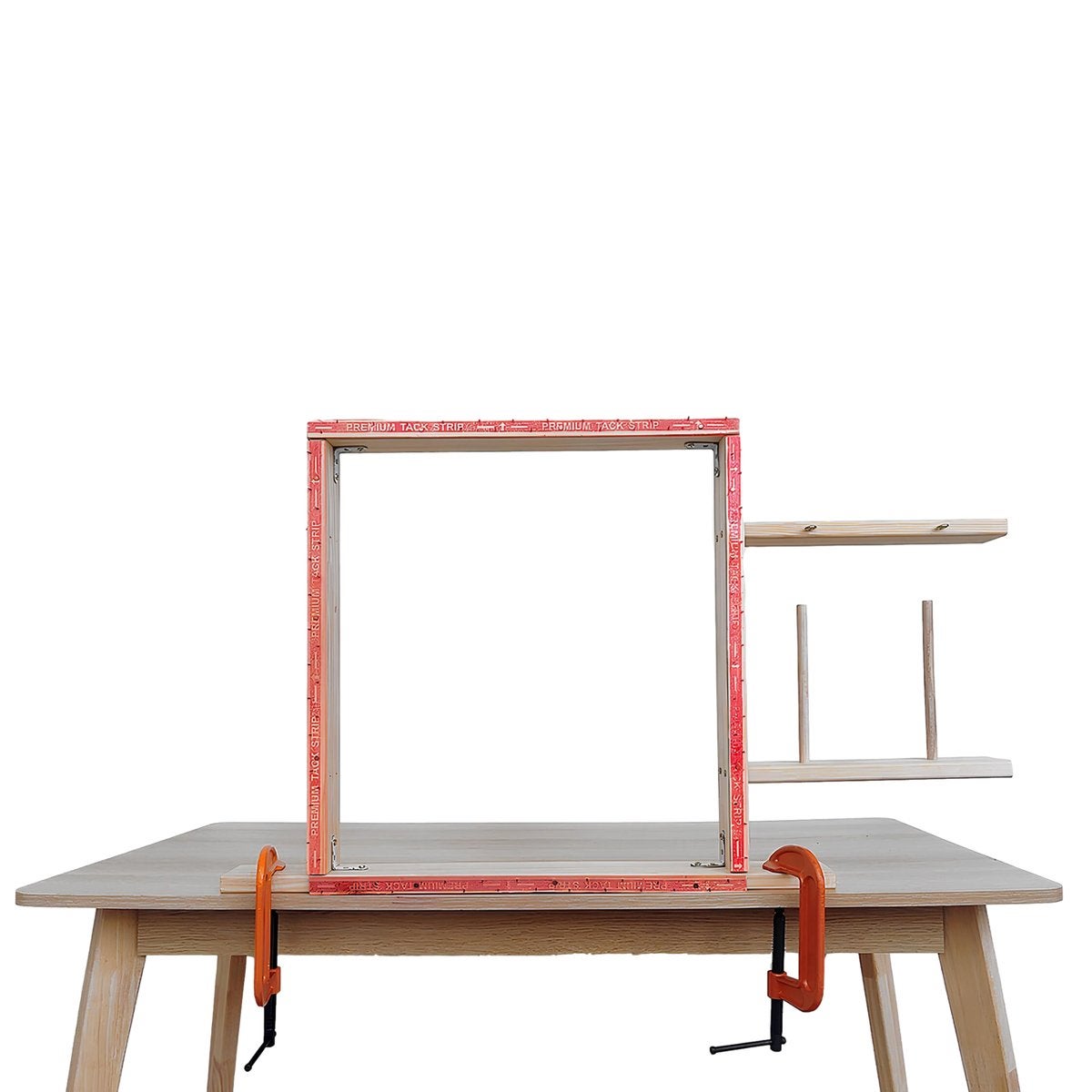 Tufting Frame Handmade | 50x50 60x60 70x70 Rug Tufting Frame, Doe-het-zelf en Verbouw, Hout en Planken, Plank, Overige houtsoorten