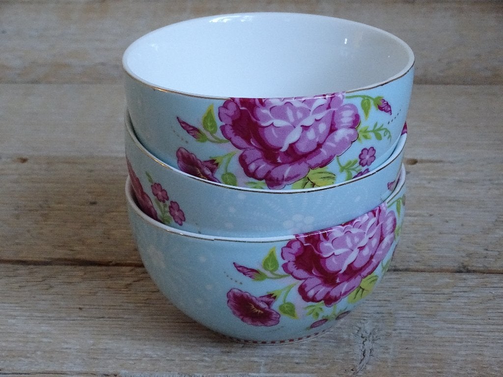 Servies, PIP home, FLORAL EARLY BIRD BLUE, zo goed als nieuw, Ophalen of Verzenden, Zo goed als nieuw, Overige stijlen, Porselein