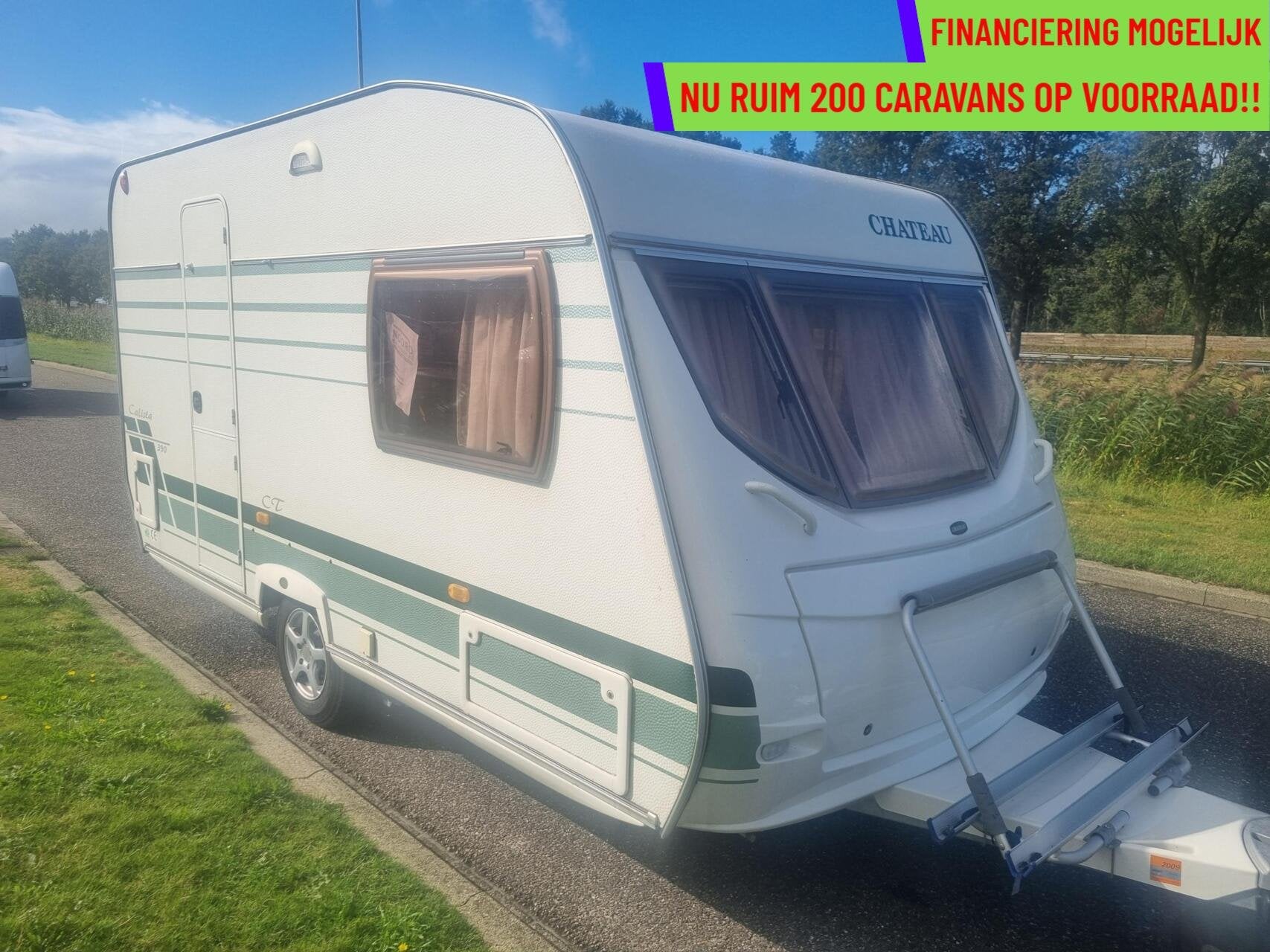 Chateau calista 390 MOVER + VOORTENT + LUIFEL + EINDKEUKEN, Chateau, Rondzit, Tot en met 2, Bedrijf
