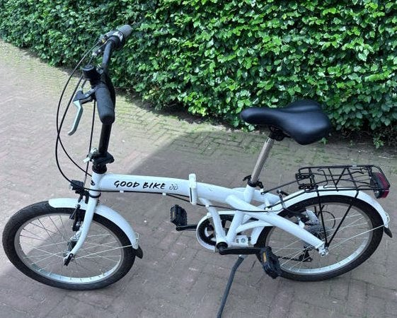 Good Bike vouwfiets met versnellingen, Fietsen en Brommers, Fietsen | Vouwfietsen, 20 inch of meer, Velgrem, Versnellingen, Zo goed als nieuw