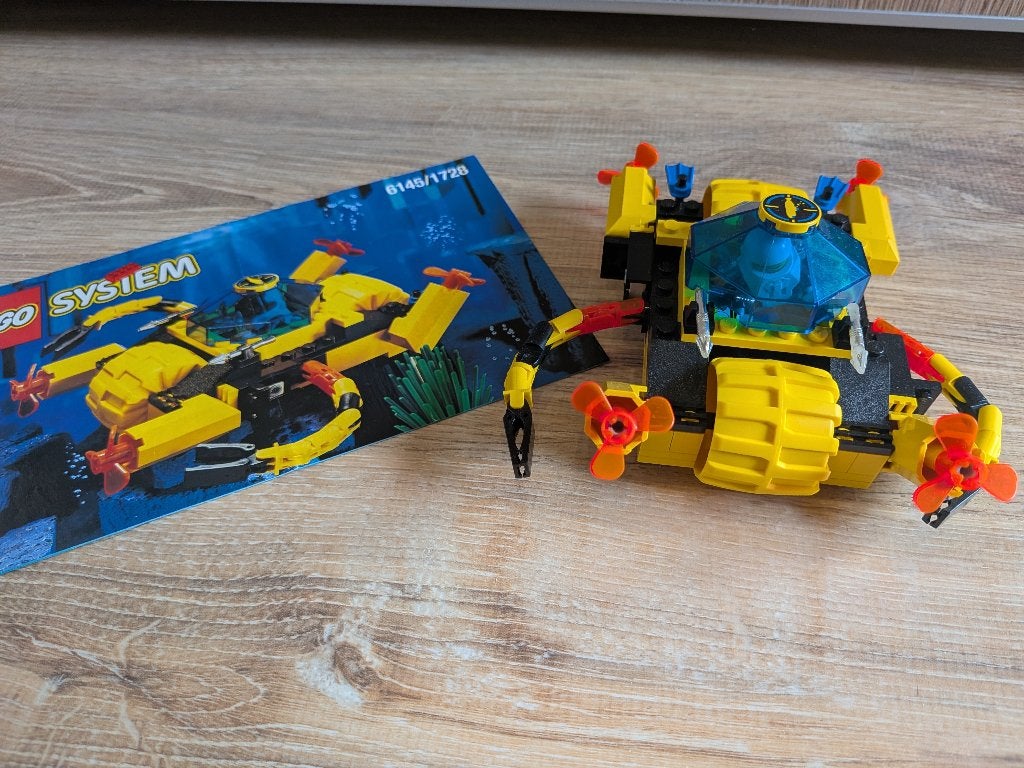 Lego aquanaut crystal crawler 6145, Ophalen, Overige thema's, Lego, Zo goed als nieuw