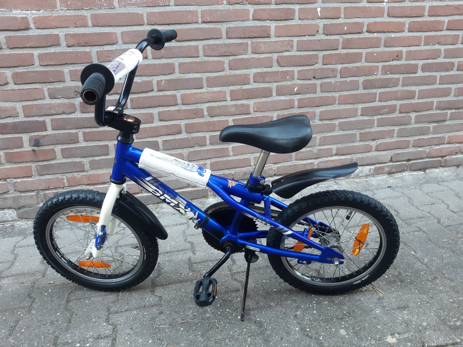 een mooie blauwe jongensfiets, Ophalen, Zo goed als nieuw, 16 tot 20 inch