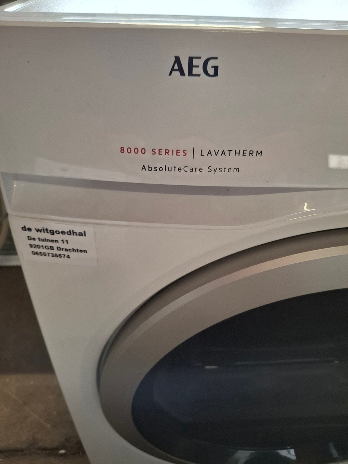 AEG Lavatherm 8000 Series Warmtepompdroger, Witgoed en Apparatuur, Wasdrogers, Electrolux Appliances AB, Anti-kreukfase, 8 tot 10 kg