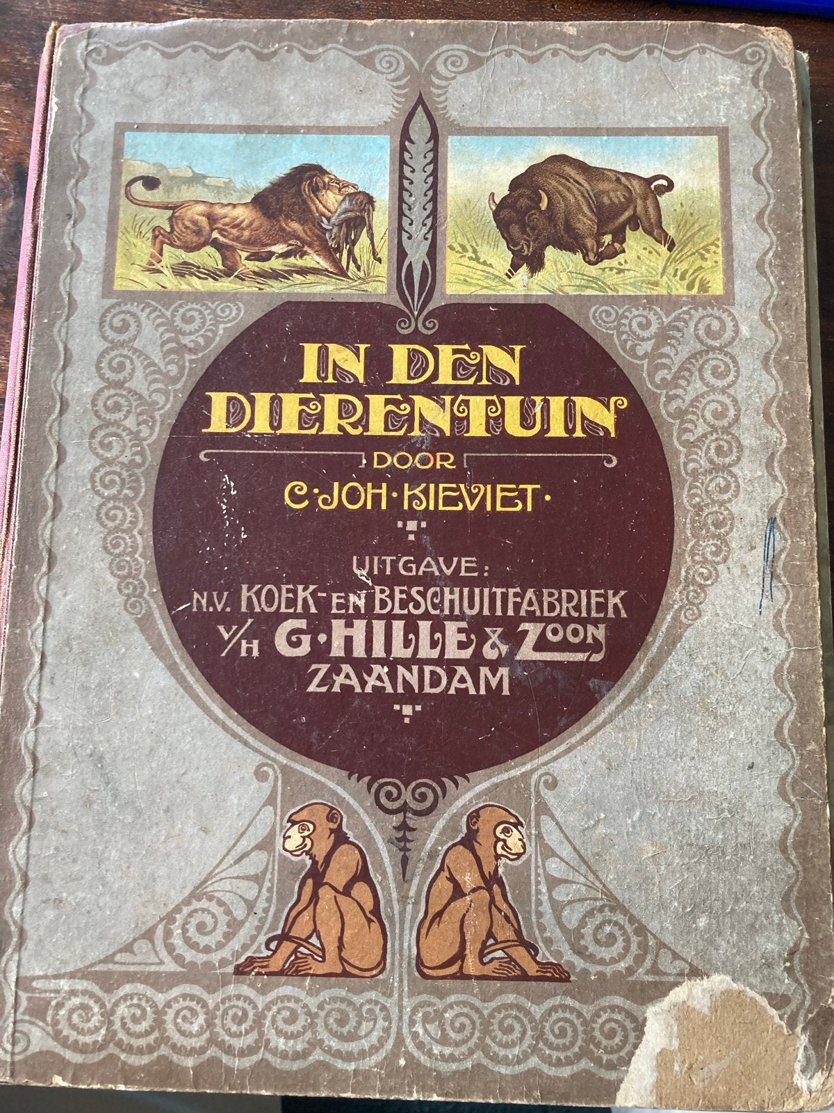 In Den Dierentuin - C. Joh. Kieviet - 1925, Ophalen, Gelezen, Natuur algemeen