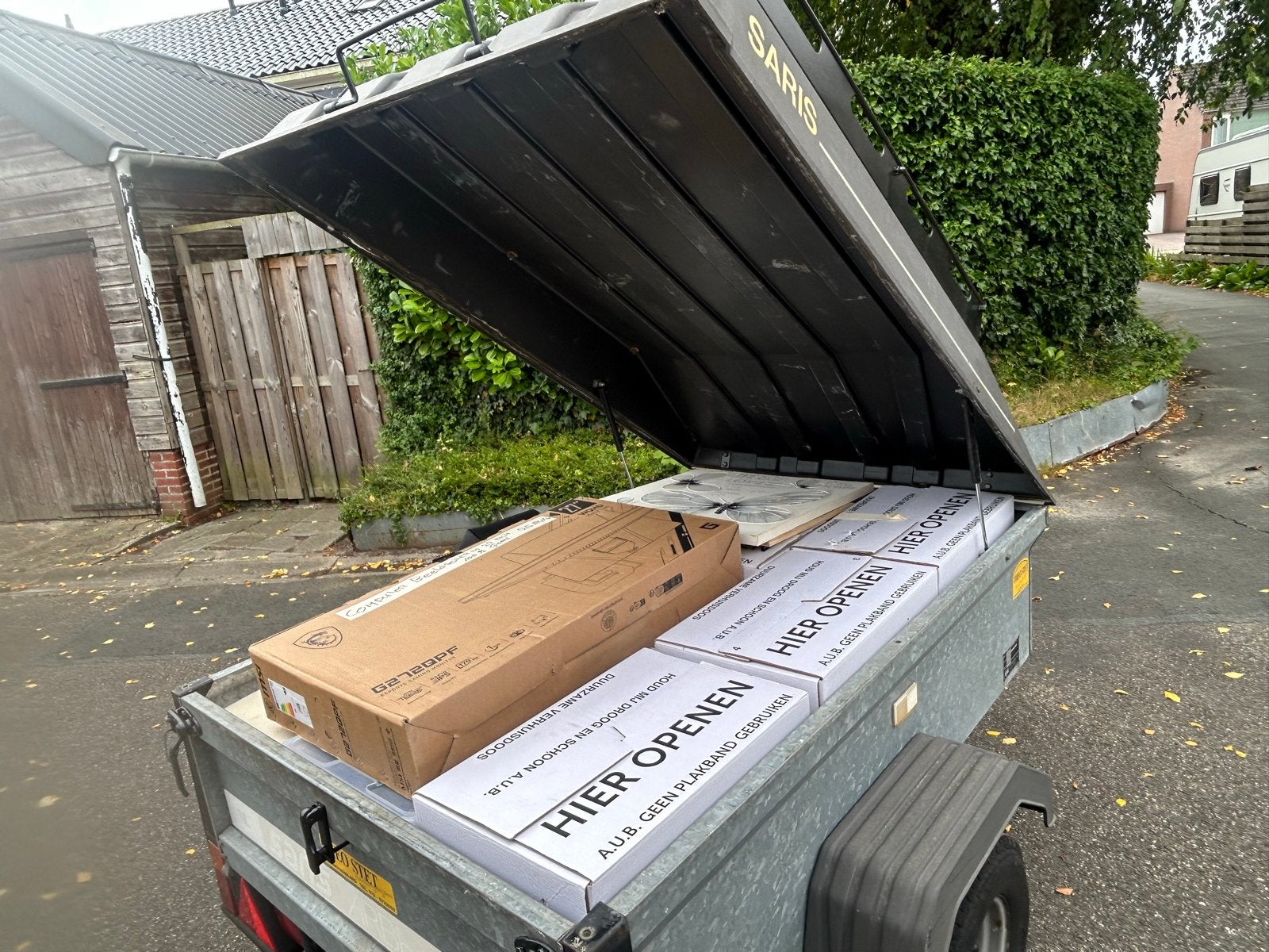 Leuke saris bagagewagen, Auto diversen, Ophalen, Gebruikt