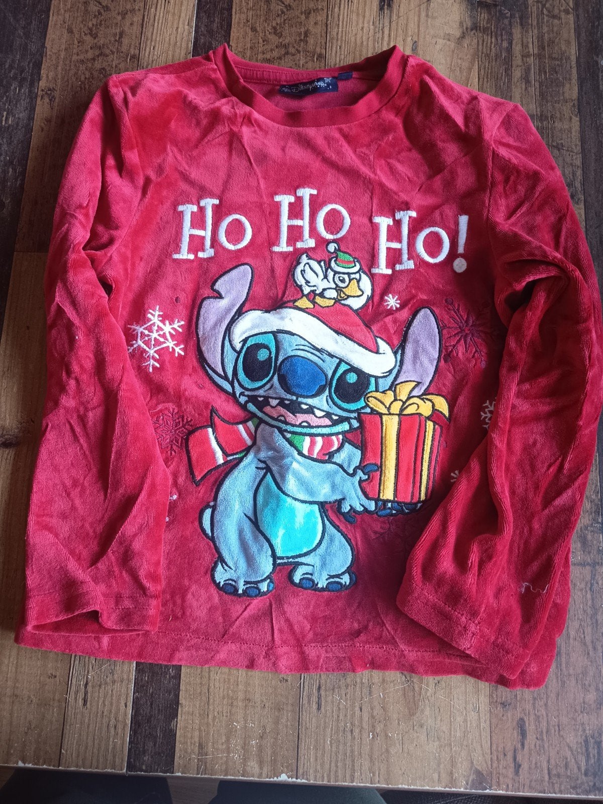Disney Stitch Pyjama Set - Ho Ho Ho! (8 jaar), Ophalen of Verzenden, Gebruikt, Disney, Jongen of Meisje