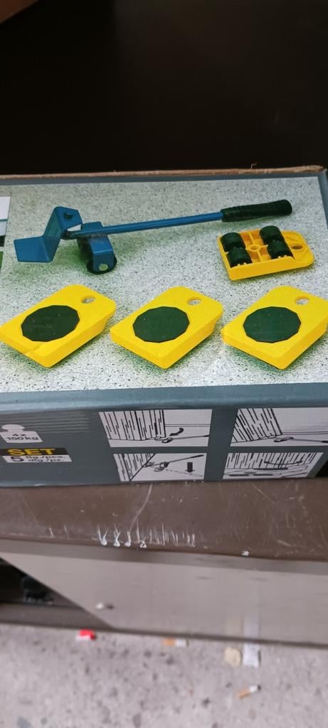 Hef- en verplaatsset voor meubels - Lift & Roll LR 150, Ophalen of Verzenden, Nieuw