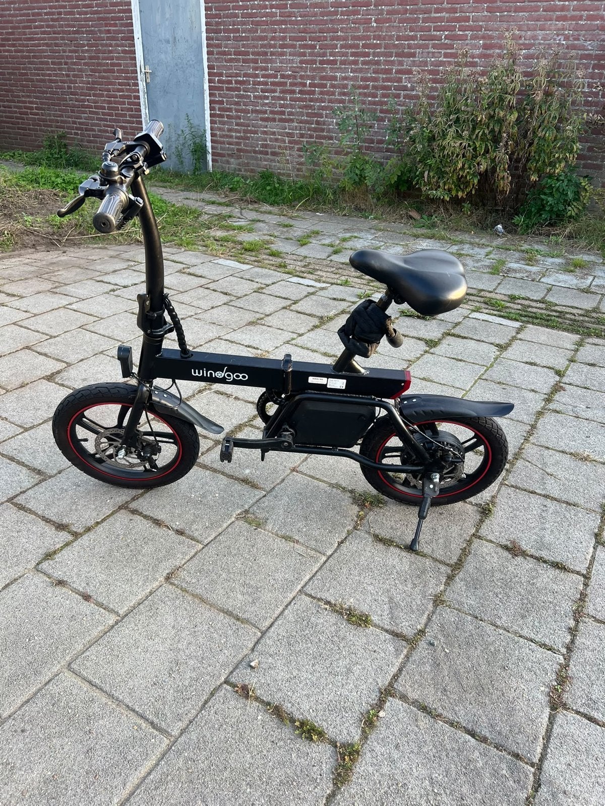 WinegOO B20 Pro opvouwbare elektrische fiets, Fietsen en Brommers, Overige merken, Ophalen of Verzenden, Zo goed als nieuw, Minder dan 47 cm