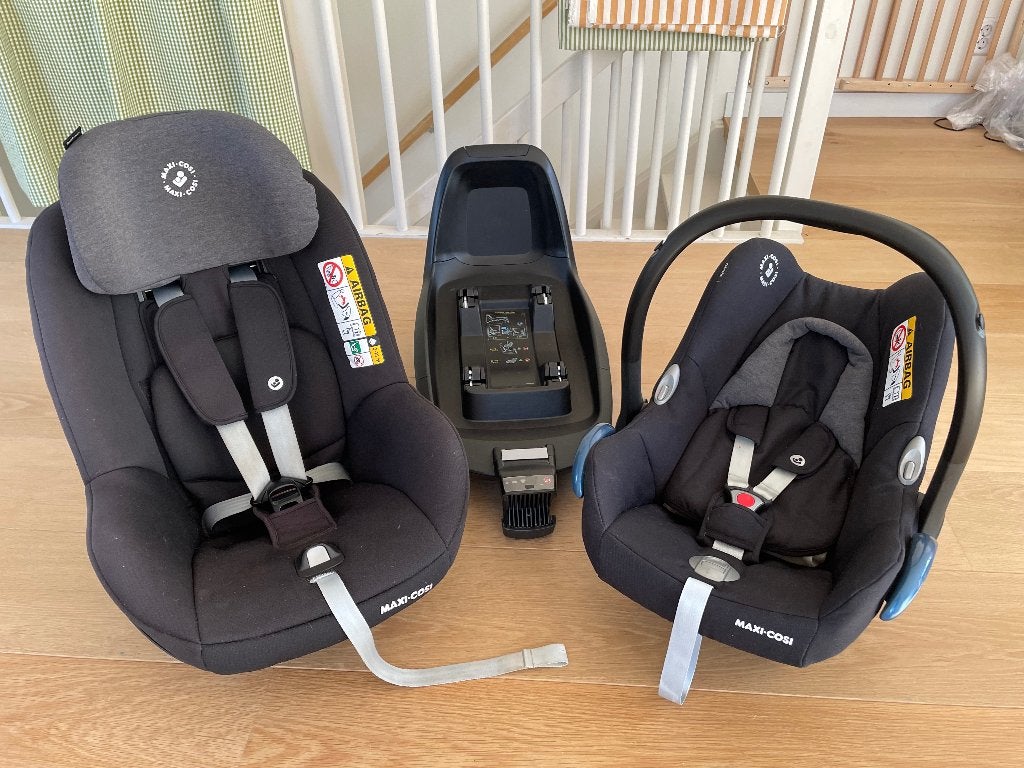 Maxi-Cosi autostoelen bundel, Ophalen, Autogordel of Isofix, Gebruikt, 15 t/m 36 kg