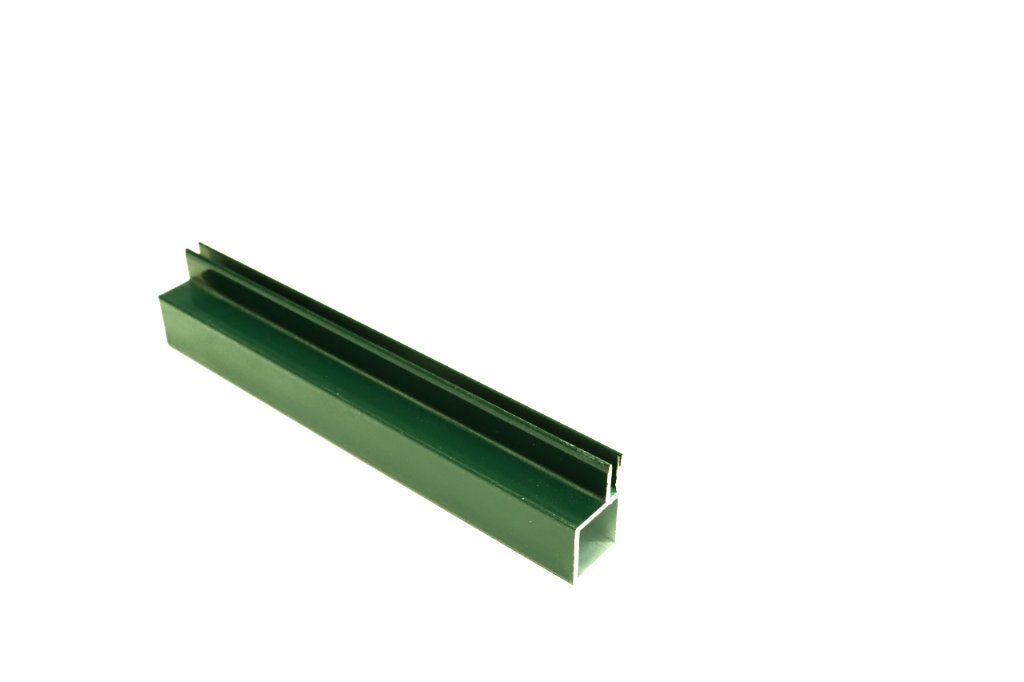Aluminium koker | koker met flens | aluminium profiel, Ophalen of Verzenden, Nieuw, Metaal, Volière