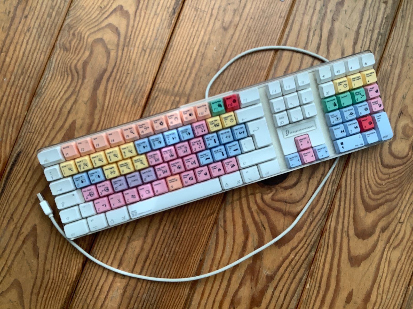 Apple LogicKeyboard voor Mac - Avid/Digidesign Pro Tools, Gebruikt, Ophalen of Verzenden, Qwerty, Numeriek gedeelte