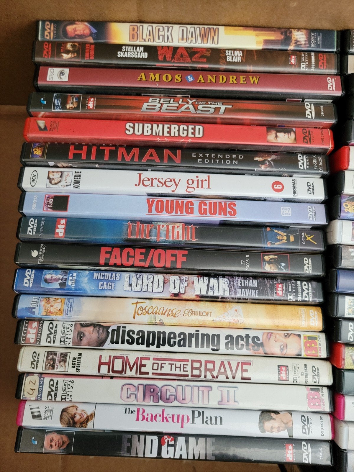 Steven Seagal, Nicolas Cage, Samuel L. Jackson en Leonardo D, Vanaf 16 jaar, Ophalen of Verzenden, Zo goed als nieuw