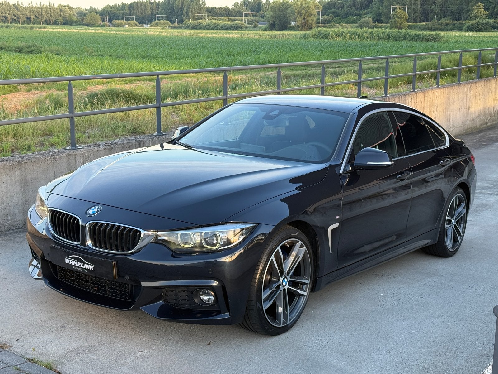 BMW 4-Serie Gran Coupé 420i NAP✅ Carbonschwarz H&K HUD, Auto's, BMW, 1998 cc, Achterwielaandrijving, 4 cilinders, Zwart
