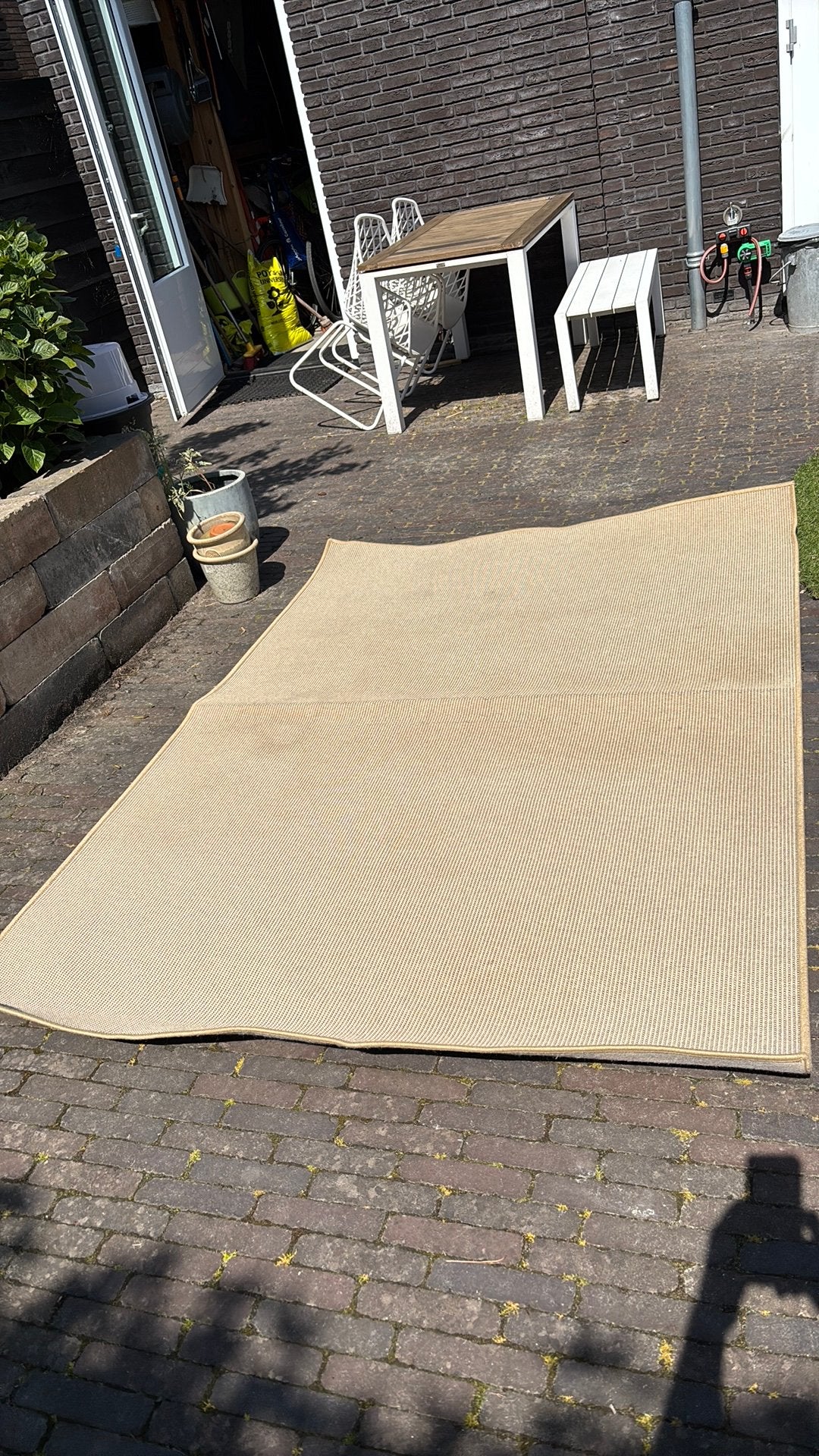 Combi camp vloerkleed, Ophalen