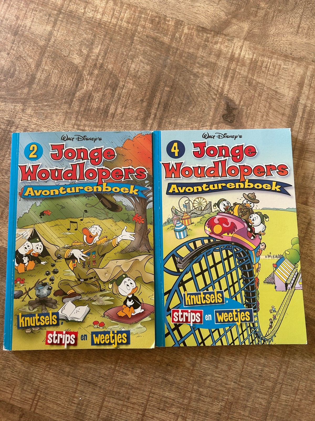 Jonge Woudlopers Avonturenboeken, Boeken, Meerdere stripboeken, Ophalen of Verzenden, Gelezen