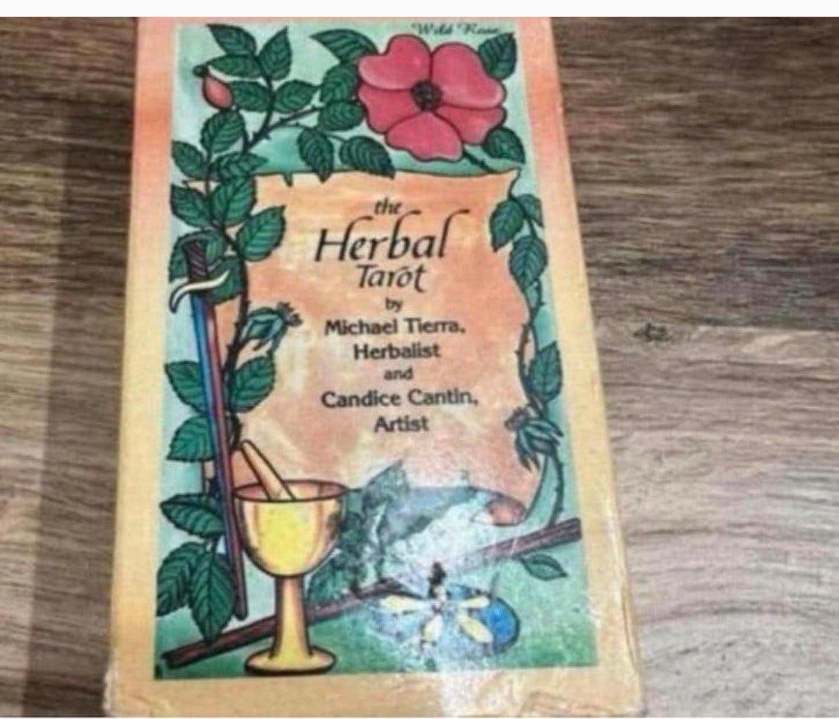 De Herbal Tarot Michael Tierra 78 Card Deck 1988, Ophalen of Verzenden, Zo goed als nieuw, Tarot of Kaarten leggen, Overige typen